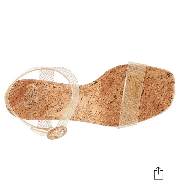 NEW Jennifer Lopez JLo ‘Frani’ Cork Heeled Sandal 7.5 - Picture 10 of 11